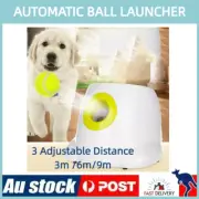 Automatic Ball Launcher Throwing Machine Dog Toys Interactive Tennis Pet Thrower