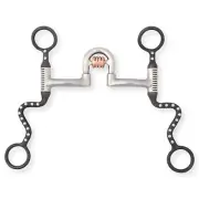 Myler Bits Myler Black Steel Seven Shank w/Cricket Bit 5in