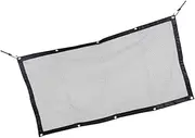 BELLIFFY Large Dog Fence Pet Safety Gate Car Mesh Barrier Breathable Mesh Net for Dogs Cats Easy to Assemble