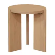 Apollo Round Side Table - Natural