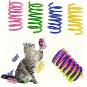 Cat Toys, 30 Pack Cat Spring Toys for Indoor Cats, Colorful & 30 Packs 4-Color