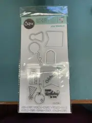 Sizzix Framelits Die Set & Stamps - Happy Birthday to You -#292