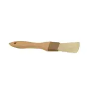 Thunder Group WDPB002 1-1/2"W Flat Pastry Brush w/ Boar Bristles & Wood Handle
