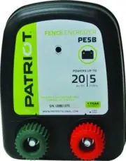 Patriot Pe5b Dc Fence Charger 5 Mile/20 Acre Null