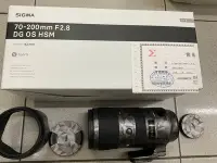 在飛比找Yahoo!奇摩拍賣優惠-[保固中][高雄明豐] 公司貨 Sigma 70-200mm