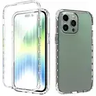 360 Full Body Gradient Case Cover For iPhone 14 11 13 12 Pro Max XR XS 8 7 Plus