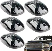 Solar Cab Lights - Cab Lights | LED Roof Cab Lights For Truck | Cab Marker Light | No Drill Cab Lights | LED Marker Lights | Waterproof LED Cab Lights | Wireless Cab Lights For Truck, Car