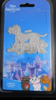 Reduced ATTN Dog Lovers THE ARISTOCATS - NAPOLEON & LAFAYETTE DIE DIS4009 DISNEY