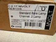 Acuity Lithonia C217MVOLTGEB10IS FLUORESCENT STRIP LIGHT 2 LAMP