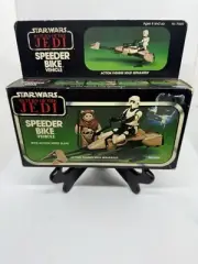 Vintage 1983 Kenner Star Wars ROTJ Speeder Bike Vehicle Sealed Box MIB