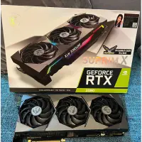 在飛比找蝦皮購物優惠-盒裝完整 RTX 3080 ROG 黑與白 鋼彈 EVGA 