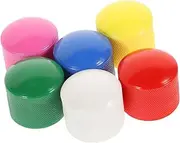 QUMIIRITY 6pcs Electric Guitar Volume Knobs Replacement Multi Color Control Knobs for Bass and String Instruments with Wrench Easy Volume and Compatibility