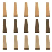 Combo Pack of 15 Cutting Lumber Boards (5 Walnut,5 Cherry,5 Maple) 3/4"x2"x16"