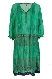 Taj Block Print Dress--RUB-BLOCK