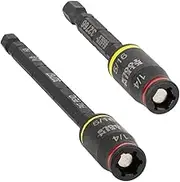 Klein Tools A-32768 3-In-1 Impact Flip Socket Set 2-Pieces-1/4 and 5/16-Inch Size