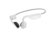 Shokz OpenMove Bone Conduction Open-Ear Lifestyle/Sport Headphones - White