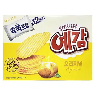 《 Chara 微百貨 》 韓國 ORION 好麗友 預感洋芋片 原味 起司 洋蔥 團購 批發 大盒 零嘴 零食