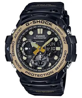 GN-1000GB-1A 黑金 GN-1000《台灣CASIO公司貨》限量G-SHOCK卡西歐潮汐、方位24-Watch