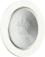 [Bialetti] Spare Parts, 1x Silicon Gasket + 1x Filter for 3/4 Cups Coffee Makers, Aluminium, SKU 0800039