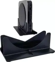 Aluminum Mac Mini Stand Dock Holder, Space-Saving Upright Storage for Mini PC