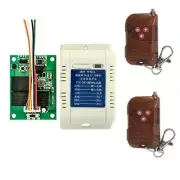 DC12-24V Relay 3CH Wireless RF Remote Control On-Off Switch Receiver Module Part