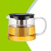 Heating Teapot Stovetop with Infuser Loose Leaf Kettle Glass Kettles