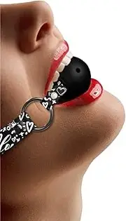 Ouch Breathable Ball Gag, Black