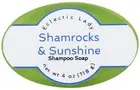 Shamrocks and Sunshine Shampoo Soap Bar By Eclectic Lady, 4 oz Bar