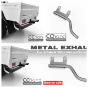 Metal Pipe Exhaust for RC4WD TF2 LWD Chassis + Killerbody 1/10 LC70 Body 1/10 RC
