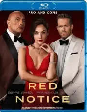 Red Notice 2021 Movie Blu ray BD Quick Free Shipping