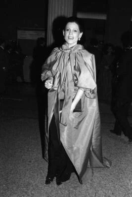 Annette Reed wearing Yves Saint Laurent attend the Costume Institu- Old Photo