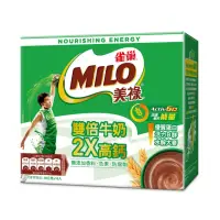 在飛比找momo購物網優惠-【MILO 美祿】三合一雙倍牛奶巧克力麥芽飲品30g x10