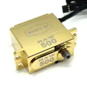 Reef's RC RAW500 Brass Edition, High Torque, High Speed, Brushless Servo