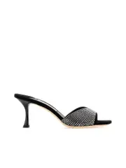 Jimmy Choo Embellished Suede Skye Mules