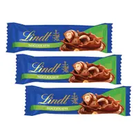 在飛比找PChome24h購物優惠-《瑞士蓮 Lindt》榛果夾餡牛奶巧克力3入(105g)