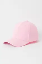 Pink Plain Baseball Cap