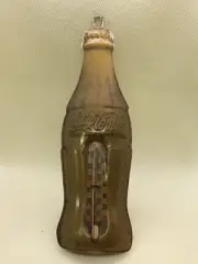 COCA~COLA VERY OLD AND RARE BOTTLE 7 1/2 INCH THERMOMETER F ONLY NO C