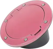 Car Fuel Tank Gas Cap Cover Compatible For Jeep Wrangler JK 2007 2008 2009 2010 2011 2012 2013 2014 2015 2016 2017 Accessories(Pink)