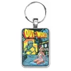 Out Of This World #1 HOT GOOD GIRL BONDAGE Bruce Timm COVER Key Ring or Necklace