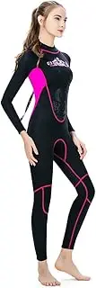 Artudatech Woman Wetsuits Jumpsuit Neoprene 3MM Warm Full Body Diving Suit for Men, Sunscreen Wetsuit for Water