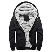 Men's Zip Up Hoodie Hoodie Fleece Hoodie Black Red Blue Gray Hooded Plain Zipper Color Block Sports Outdoor Casual Daily Polyester Streetwear Cool Casual Fall