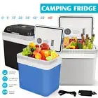 24L Mini Fridge Electric Cooler Warmer for Car Automatic Locking Handle 12V DC