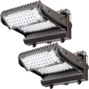Dusk to Dawn 150W Rotatable LED Wall Pack Light, 5000K 20000LM 800-1000W HPS/...