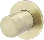 Meir Round Wall Mixer Trim Kit with Pinless Handle – Seamless Minimalist Design (in-Wall Body Not Included), Smooth Temp Control | for Shower, Bathroom, Kitchen or Laundry in Tiger Bronze