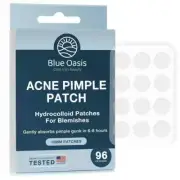 96 COUNT Acne Pimple Patches for Face Spot Treatment Zit Absorbing Hydrocolloid