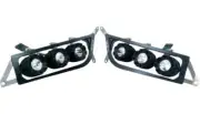 Heretic UTV Headlights LED Clear 60010 Polaris RZR XP 1000/RZR XP 4 1000/RZR RS1
