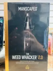 Manscaped Weed Whacker 2.0 Nose & Ear Hair Trimmer | Waterproof & Rechargeable