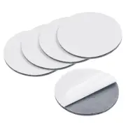Hook and Loop Holder-60mm Tape for Tablecloth Bed Sheet Rugs, 5 Pcs Grey