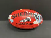 AFL SHERRIN GATHER ROUND MINI PVC REPLICA FOOTBALL FOOTY Red - Adelaide Oval