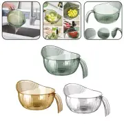 Rice Washing Machine Filter Bowl Multifunctional Fruit Washing Bowl With-filter